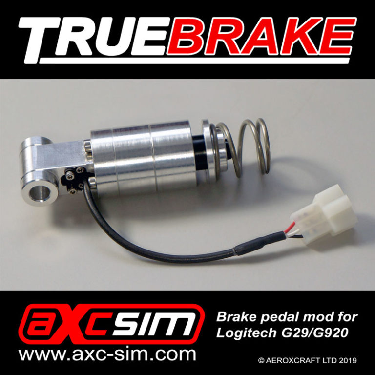TrueBrake V2 Mod for Logitech G25/G27/G29/G920/G923 Brake Pedals (PREORDER) AXC Sim Sim