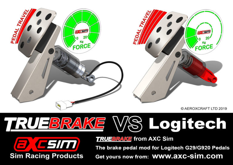 TrueBrake V2.2 GT Edition (Inc. All spring options) Brake Pedal Mod